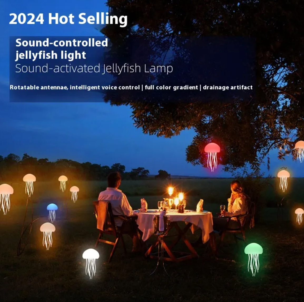 GlowAura™ Jellyfish Mood Lamp
