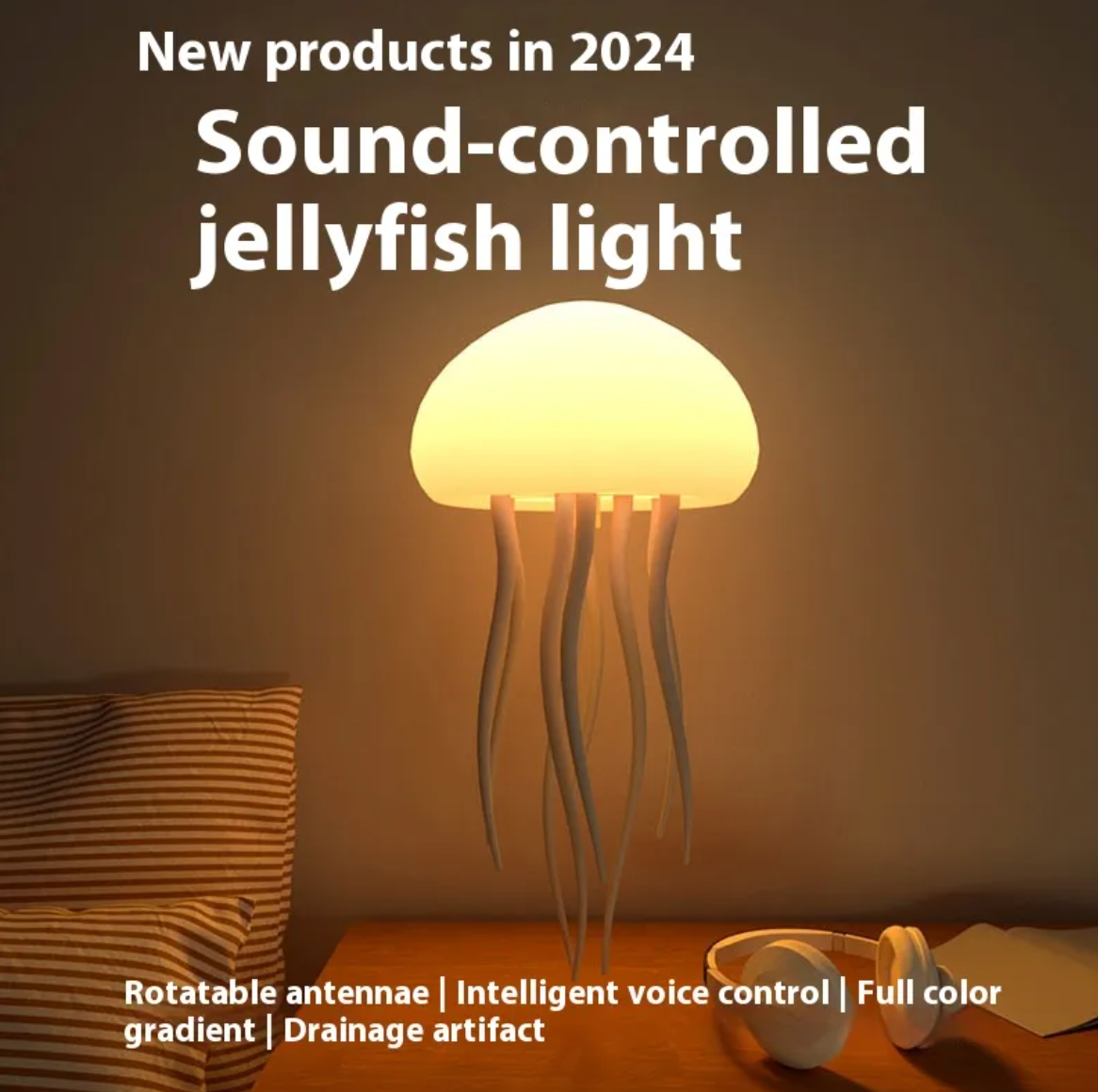 GlowAura™ Jellyfish Mood Lamp